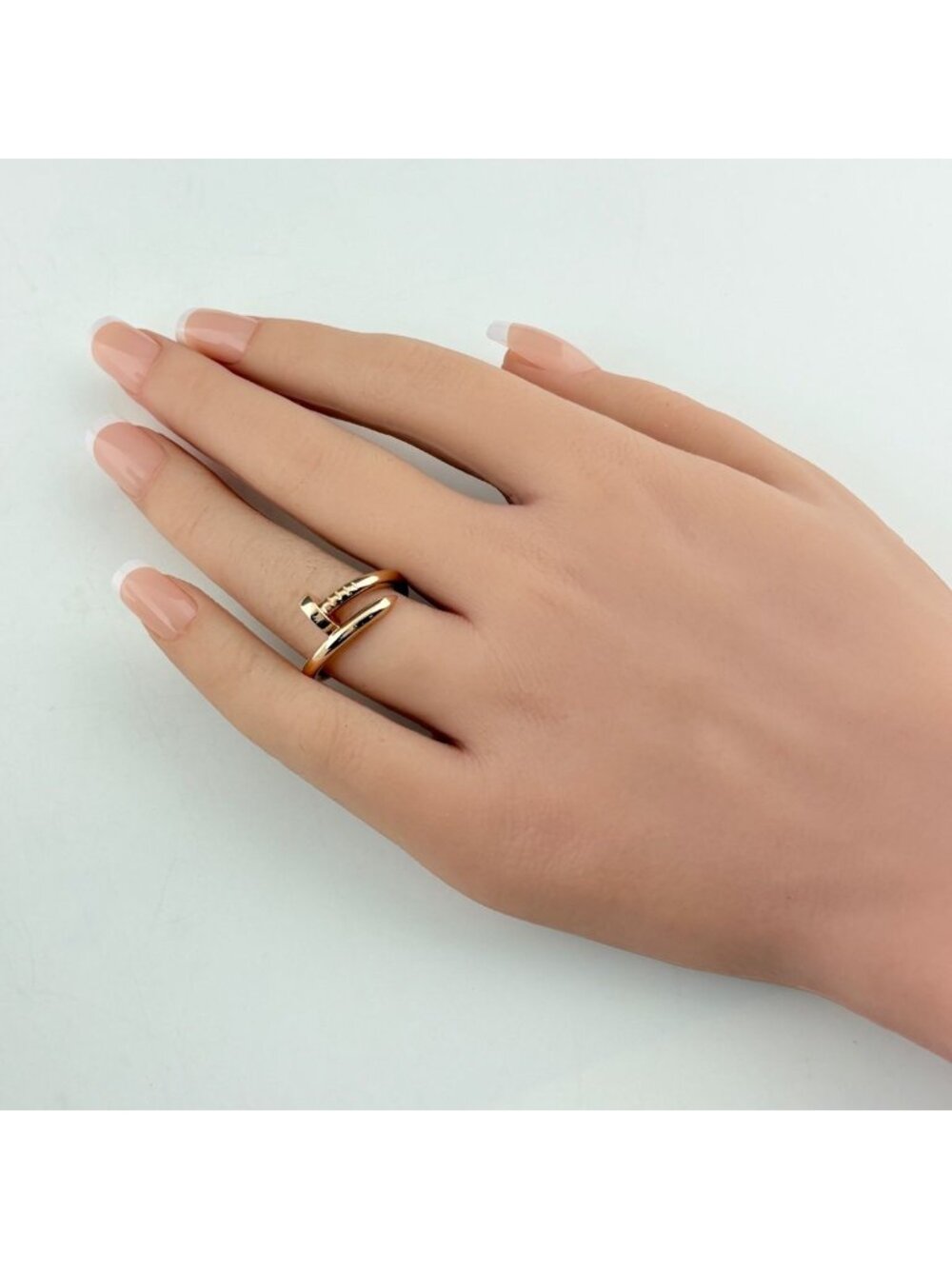 Cartier Juste un Clou Pink Gold Ring - Picture 5 of 9